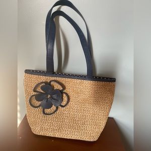 Bueno ,straw bag women woven summer ,shoulder bag